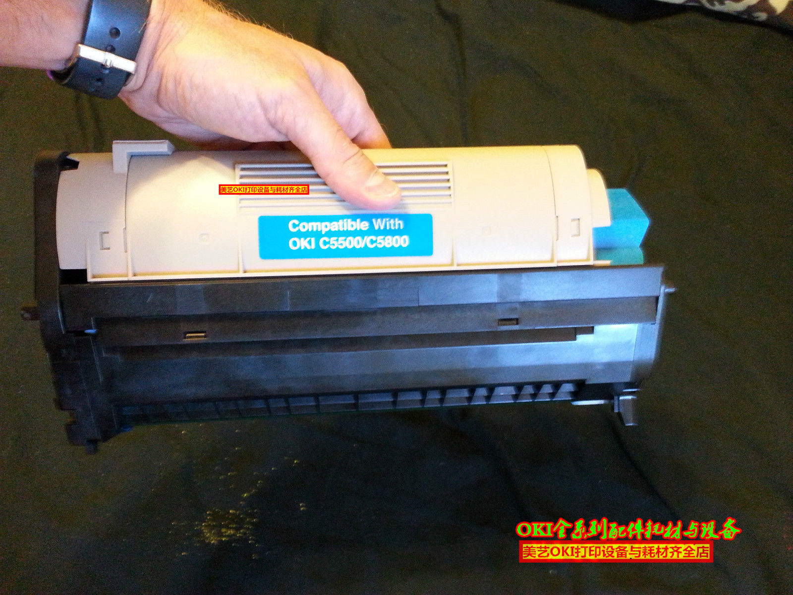 oki c6050 c5650 c5850 c5950 c6150 5900 6100 toner cartridge drum powder assembly