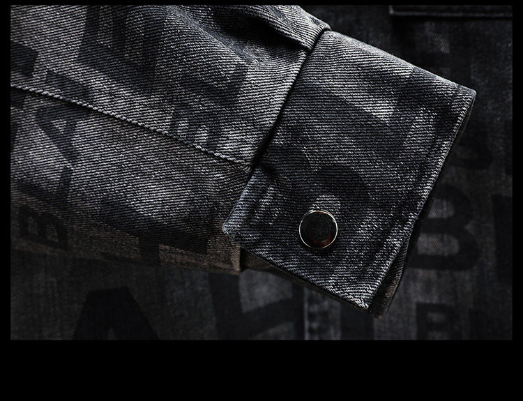 товар из китая 13青少年春秋季潮流帅气牛仔外套15岁初中学生男孩12大童牛子夹克 No brand