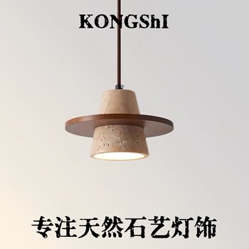 Modern Minimalist Mid-Century Wabi-Sabi Style Designer Restaurant Lighting, Homestay Living Room Model Room Bedroom Bedside Small Pendant Light