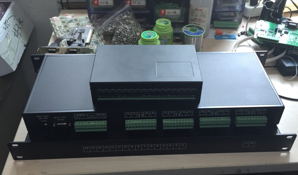 Isolation 16-mouth 485 hub 19 inch rack 1 in 16 out of RS485HUB special price 485 divider