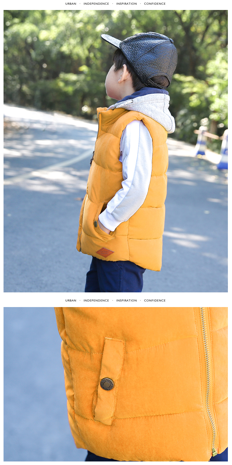 Áo vest trẻ em mùa thu đông dày cô gái mới mùa đông mặc áo cotton cho bé mùa xuân và mùa thu áo quần trẻ em
