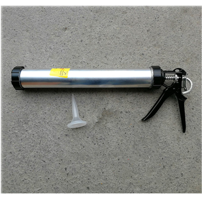 Thickened aluminum alloy structure glue gun soft silicone gun soft packaging glass glue gun soft glue glue gun pressure glue gun