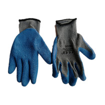 Stone processing and handling natural latex impregnated labor protection gloves anti-metal glass cutting hand protection wear-resistant non-slip