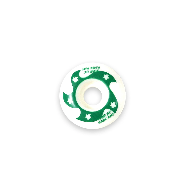 Cao cấp đôi rocker ván trượt hành động Bánh xe bánh xe nhỏ màu trắng 54 * 32 độ cứng 102A Bánh xe ván trượt chuyên nghiệp - Trượt băng / Trượt / Thể thao mạo hiểm