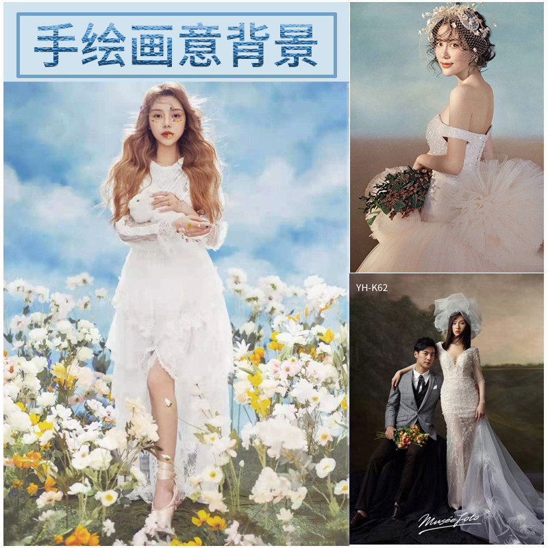 Jiahe art painting oil painting photography background shooting creative painting pure hand-painted oil painting custom-made non-woven background