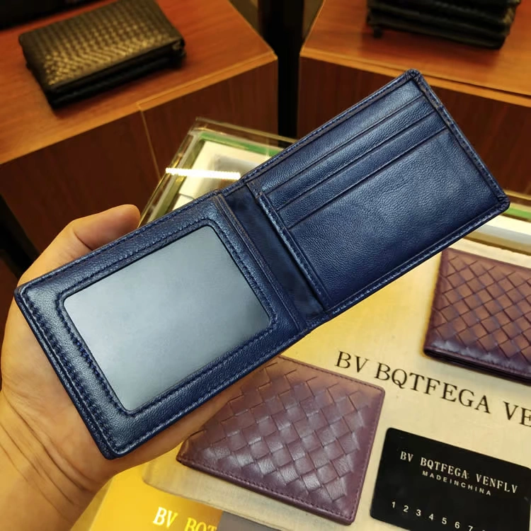 Gói chính hãng BV ID chuẩn bị giấy phép lái xe bằng da cừu phổ biến cho nam và nữ - Túi thông tin xác thực ví đựng passport nam
