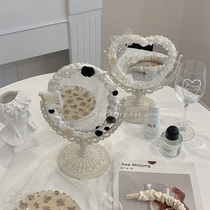 ins style photo mirror diy material desktop vanity mirror bedroom modern simple decorative frame transformation vanity mirror