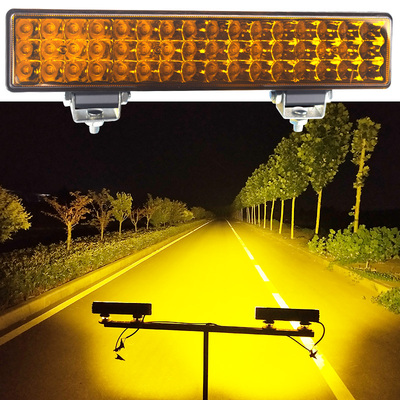 Dải đèn xe ô tô đèn chiếu sáng siêu sáng 12V24 volt xe tải mạng trung bình ánh sáng mạnh ánh sáng nhấp nháy đã sửa đổi ánh sáng đảo ngược loạn thị gương chiếu hậu đèn gầm ô tô 