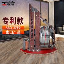 House of Cards folding water resistance rowing machine Home indoor silent rowing Rowing fitness machine Aerobic exercise equipment