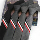 5CM red, white and blue men's European and American narrow tie