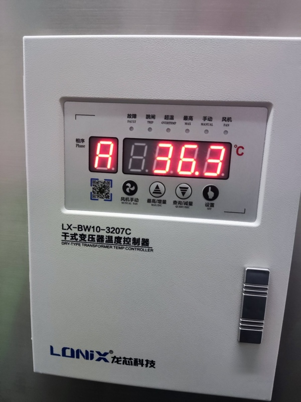 Jiangsu Longxin Power Dry Transformer Temperature Controller Lx-Bw10-Rs485A Lx-Bw10-Rs485B