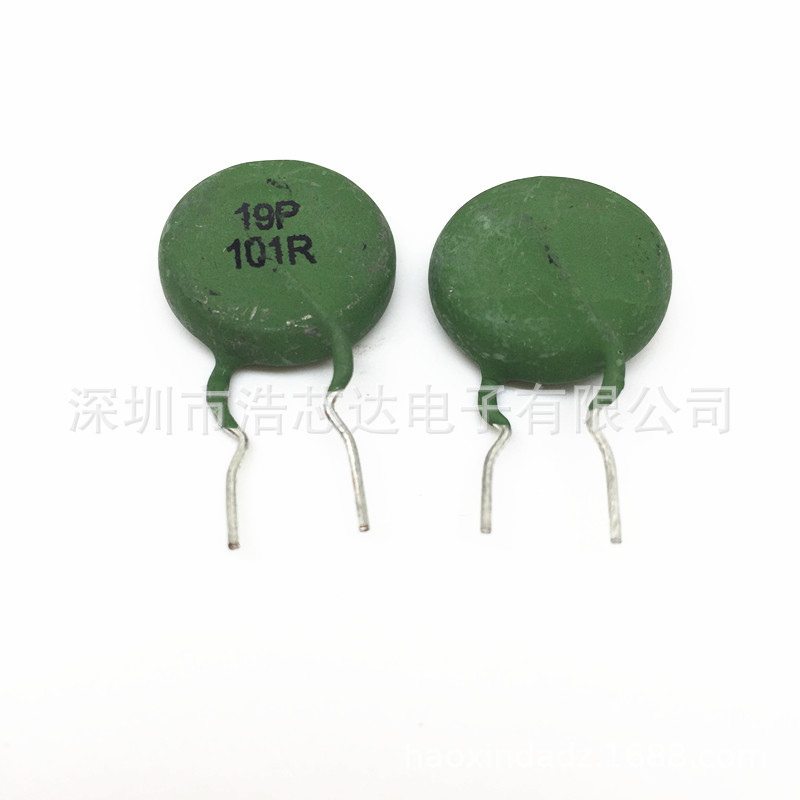 Positive temperature coefficient thermistor PTC19P101R welding machine resistance 19P100 Euro
