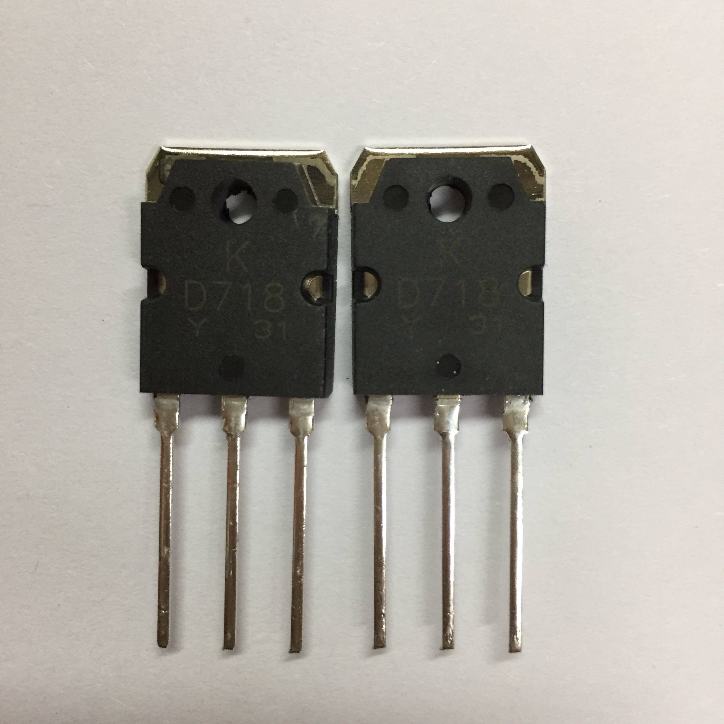 2SB688 2SB688 2SD718 2SD718 D718 D718 audio power amplifier pairing tube pair of 3 5