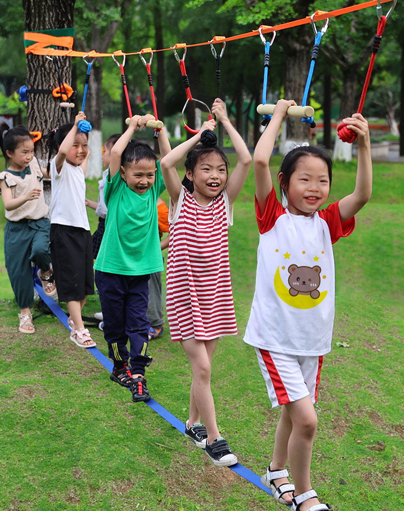 Vòng treo thể thao leo núi cho trẻ em Bohai kết hợp đồ chơi thể thao trong nhà và ngoài trời thiết bị rèn luyện giác quan mẫu giáo xích đu trứng giá rẻ thanh lý