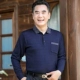 Bố cộng với áo thun nhung dày áo thun nam trung niên áo dài tay trung niên áo sơ mi mùa đông dưới 40-50 tuổi nam trung niên áo thun nam polo
