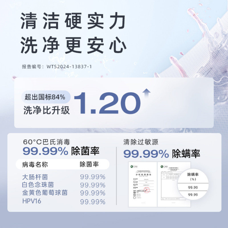 Mini Double-Cylinder Washing Machine for Underwear and Socks with Separate Compartments and High Temperature Cleaning