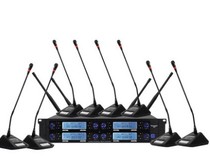 Shanghai rental rental wired wireless microphone ear mark headset conference gooseneck rental hand-in-hand lavalier handheld