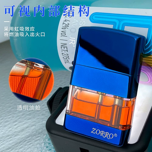 TikTok, прозрачная креативная зажигалка на керосине, подарок на день рождения