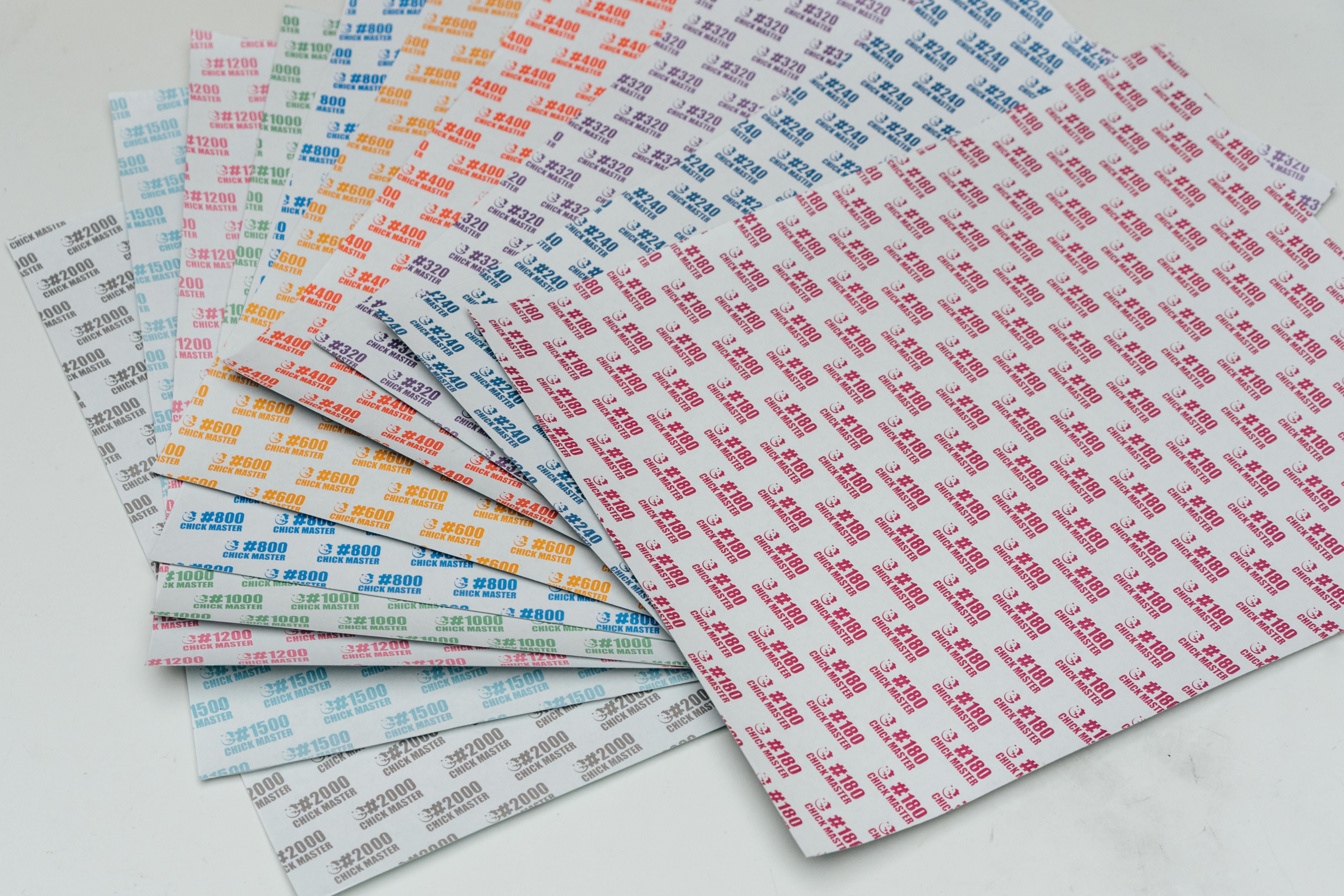 CM chicken brand South Korea imported sun sandpaper 230x280mm whole chicken brand gum