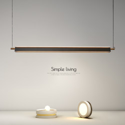 Restaurant Chandelier, Modern Minimalist Strip Light, Tea Room Chandelier, New Living Room Light, Dining Room Table, Bar, Nordic Lighting Fixtures