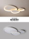 Living Room Ceiling Light, Simple Modern Nordic Style, Versatile for Hall, Bedroom, and Living Room, Minimalist Led Main Light for Home Use