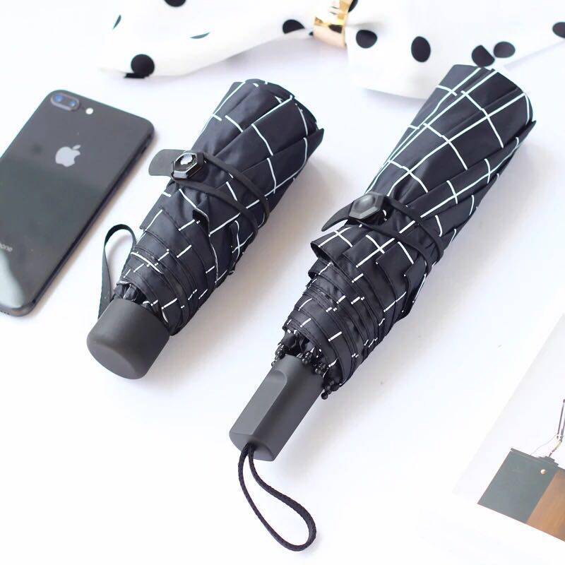 Parasol umbrella female sunscreen anti-UV five-fold ultra-light compact folding parasol Sunny and rain dual-use pocket umbrella