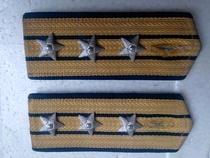 The old shoulder chapter collection of the real Chinese peoples liberation shoulder arm chapter old objects fidelity and old