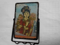 After Liberation small makeup mirror bracket mirror glass mirror old object nostalgic collection