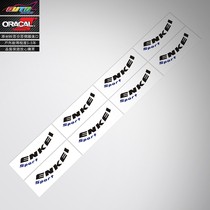 Suitable for Enkei RC-T4 wheel decal wheel repair rim renovation color modification car stickers