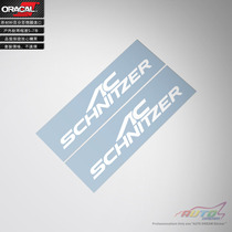 BMW ac schnitzer brake caliper modified color car sticker Car sticker flower abalone modified car sticker