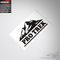  pro trek decal sticker hiking car sticker paper car sticker flower donkey friend car sticker paper car sticker flower