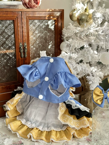 AW High-End Pet Corgi Shiba Inu Белоснежка с кружевными кружевами тяжелая промышленность.