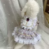 Собака лето маленькая собачья одежда для домашних животных бишон медведь плюшевая кошка