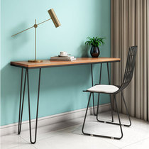 Nordic minimalist desk solid wood computer desk household small apartment bedroom simple small table minimalist Japanese writing table