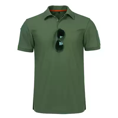 2020 new men's short sleeve T-shirt men's summer breathable polo shirt trend Korean men's half sleeve quick dry sweat