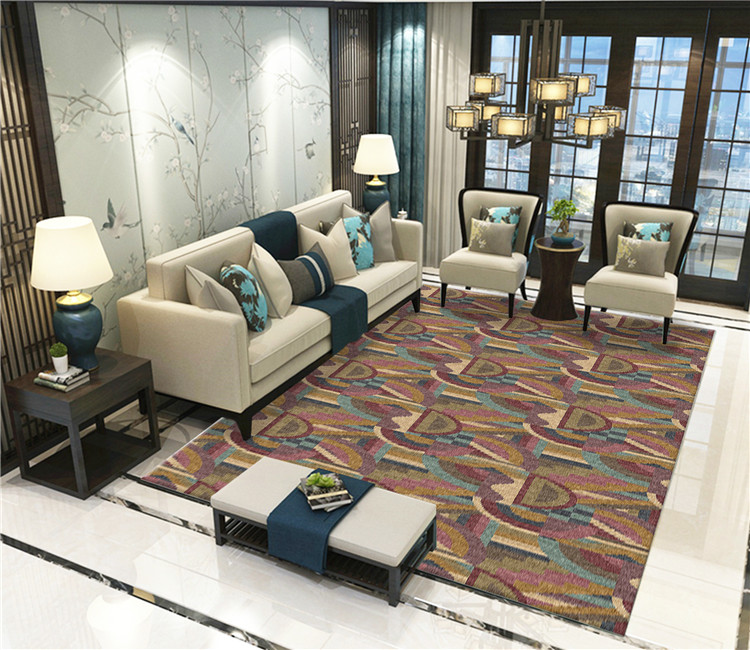 Quốc gia Hoa Kỳ gió thảm bảng thảm retro phòng ngủ Continental giường sofa thảm sống cà phê phòng có thể được rửa sạch - Thảm thảm đẹp