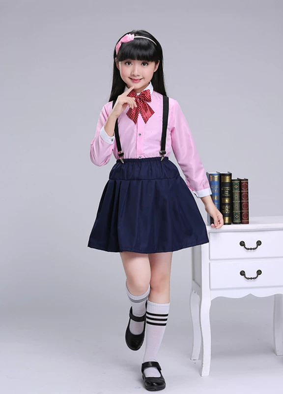 Ngày thiếu nhi Hiệu suất của trẻ em Mặc đồng phục trẻ em Đồng phục học sinh Trang phục Học sinh Trang phục hợp xướng Quần áo nam và nữ shop thời trang trẻ em
