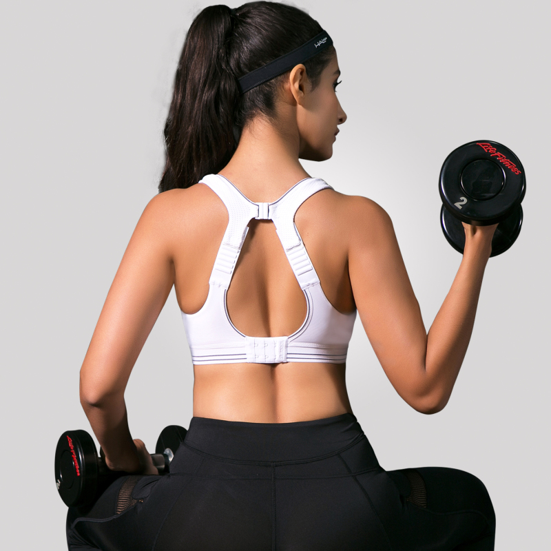 Shockabsorber Sports Bra for Women in Summer, High-Intensity Shock-Proof Running and Fitness Thin Bra, Large Size Bra