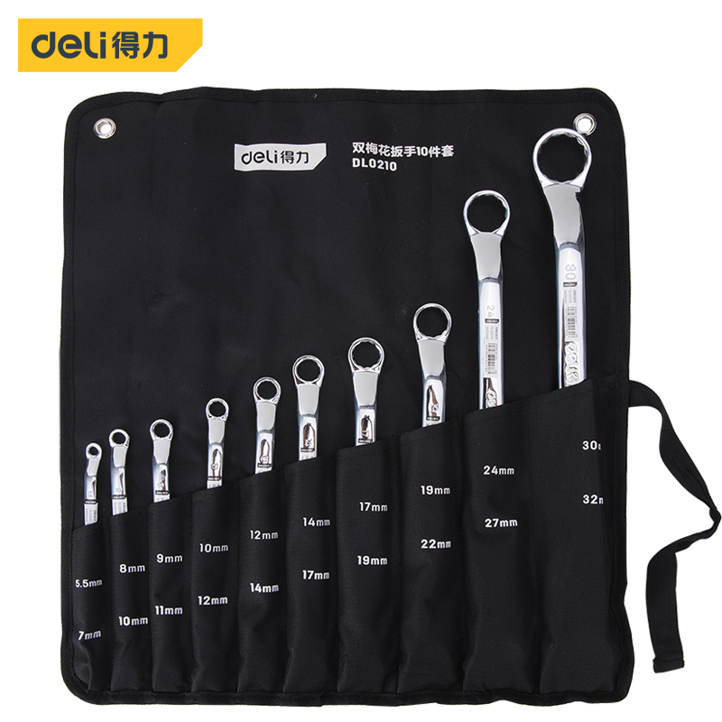 Able Double Head Plum Blossom Wrenches 8 Pieces 10 Pieces 12 Pieces Sets Flower Type Wrench DL0208