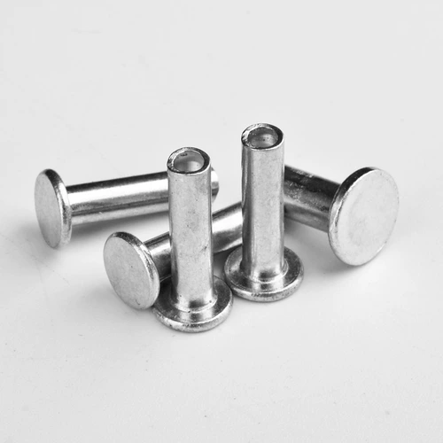 Алюминиевая половина -топень заклепки алюминиевая плоская головка заклепки M3 M4 M5 (100)