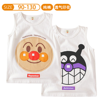 Bread Superman vest 2022 New products Childrens clothes Summer thin cotton Breathable Boy baby sleeveless artificial T-shirt