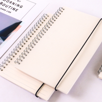 Sifang partner PP coil notebook notebook simple College student account 16K notebook blank square book female notepad a5 portable grid book dot matrix A5 hipster stationery store