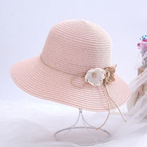 Hat Lady summer straw hat holiday tourism fishermans hat outdoor beach sun hat seaside Japanese sunshade straw hat