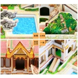 Трехмерная головоломка, деревянная хижина, конструктор, игрушка для мальчиков и девочек, в 3d формате, домик своими руками