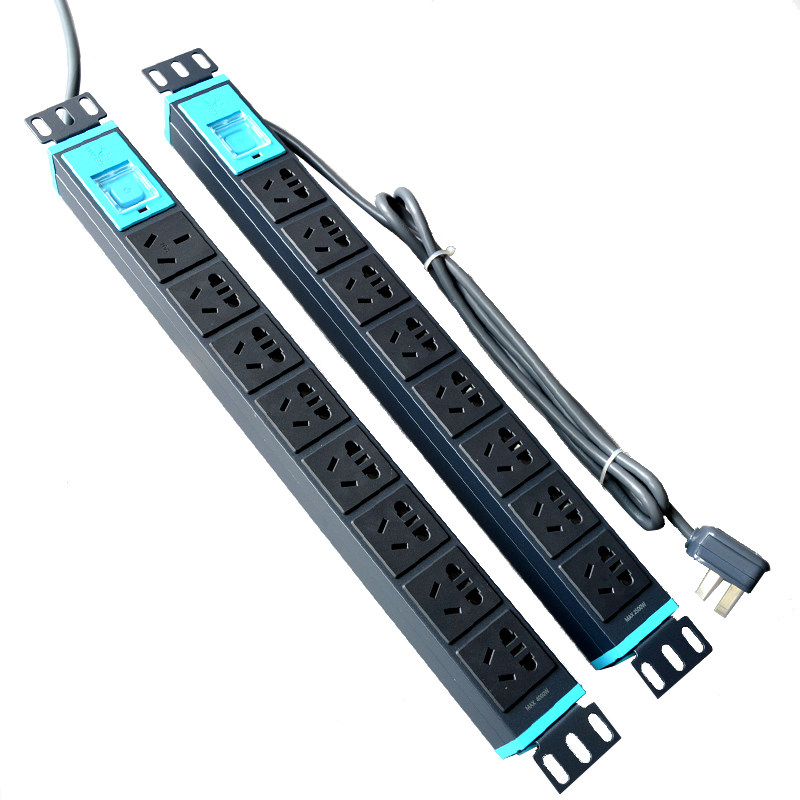 Bull PDU cabinet socket 8 socket GNE-1080 computer room aluminum alloy without wire 3 m 5 m wiring board socket