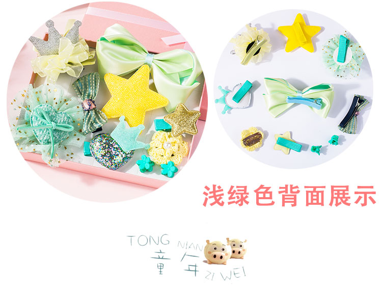 Trẻ em của mũ cô gái kẹp tóc phụ kiện tóc Hàn Quốc Công Chúa dễ thương bow knot flower jewelry cô bé kẹp tóc kẹp