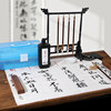 Cao Yige's Premium Calligraphy Brush Set, Four Treasures of the Study, Beginner's Calligraphy Set with Brush, Ink, Paper, and Inkstone for Practicing Calligraphy, Professional-Grade High-End Gift Box Set for Students and Adults, Special for Chinese Painting and Calligraphy, Wolf Hair and Mixed Hair