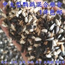 Parrot bird food Xuanfeng Little sun Golden Sun Alex King Kong bird food Medium parrot mixed food Five kg pigeon food