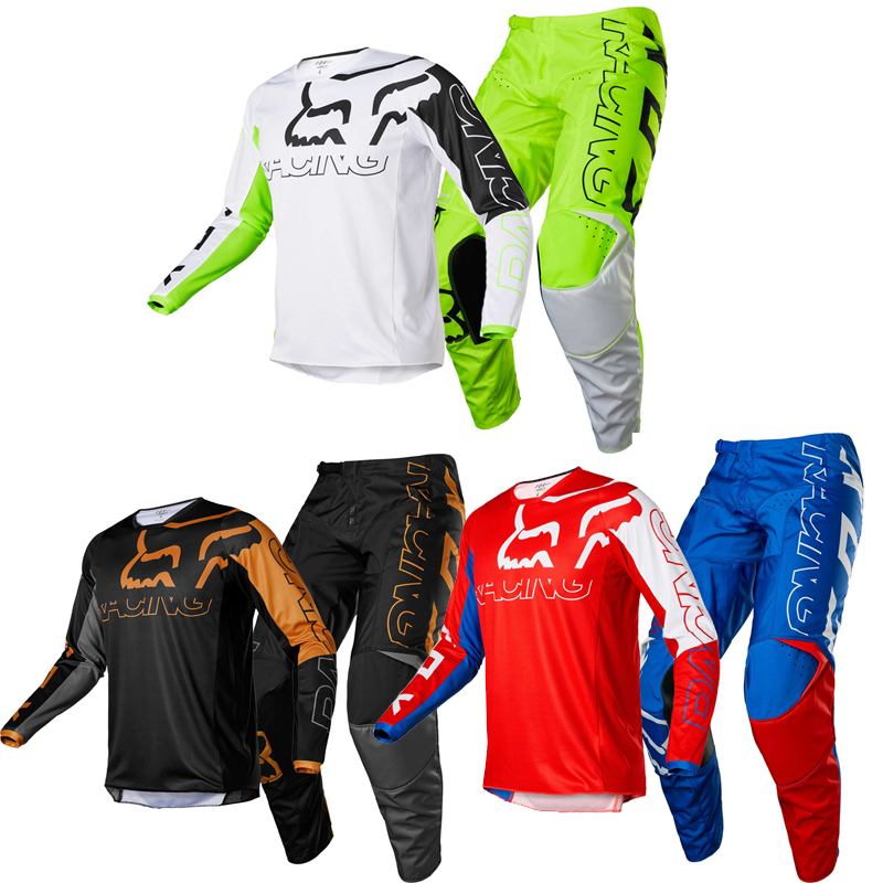 New 180 SKEW off-road riding suit jungle long-sleeved racing downhill riding suit pants drop-proof