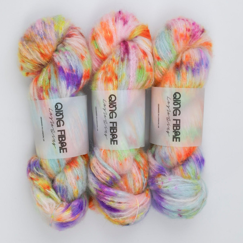 【Melted Baby Suri】Qing Fibre Popular Color Imported from the Uk